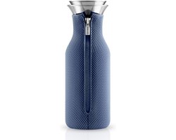 Glazen Karaff met Koelende Huls voor Water en Dranken, 1 Liter
