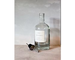 Glazen Olijfoliefles – Luxe Keukenaccessoire voor Olijfolie – Druppelvrije Fles – 500 ml