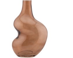 Glazen organische vaas sandstone M