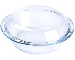 Glazen ovenschotel set - multifunctioneel - 3 stuks - voedselveilig - gehard glas