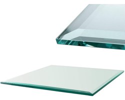 Glazen Plaat 90x60 cm voor Open Haard en Tafel - Veiligheidsglas