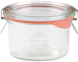 Glazen pot voor conserven 200ml 1 eenheid|Glass jar for preserves 200ml 1 unit|Pot en verre pour conserves 200ml 1 unité