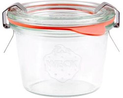 Glazen pot voor conserven 80ml 1 eenheid | Weck
