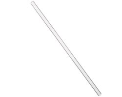 Glazen Roerstaafjes - Gladde Eindstaven - Wetenschappelijke Experimenten - Borosilicaatglas Transparant - 4x200mm - Transparant