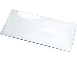 Glazen schaal, afm 27x13 cm, 12 stuks