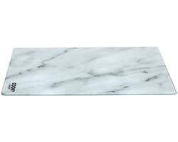 Glazen Snijplank - Marmer Look - Gehard Glas - 43.5 x 32 cm