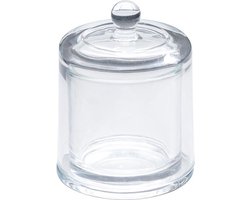 Glazen Stolp met Hoge Glazen Basis 12x9cm