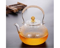 Glazen Theepot - Hittebestendig Borosilicaatglas - 900 ml