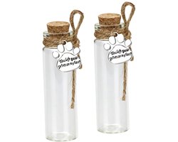 Glazen Urn voor Huisdieren - Herinnering - 1 stuk - Handgemaakt - 7 cm