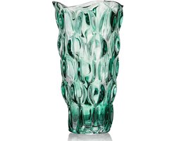 Glazen Vazen 24 cm - Onbreekbare Decoratieve Bloemenvazen