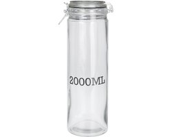 Glazen Voorraadpot 2L