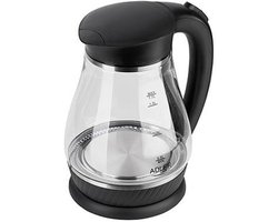Glazen Waterkoker Zwart 1.7L - 2000W Vermogen