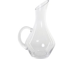 Glazen wijn karaf / decanteer kan 1,4 liter 21 x 31 cm - Wijn schenkkan