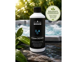 Glazocare Foam Down-Geconcentreerd-Schuimverwijderaar voor Spa&Jacuzzi&Hot Tubs-Huid-&Ecovriendelijk Ontschuimer-Anti schuim-Schuim Jacuzzi-Antischuim-Jacuzzi Schuim-schuimverwijderaar-foam down-schuimverwijderaar intex spa-ontschuimer vijver-no foam