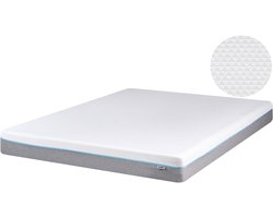 GLEE - Traagschuimmatras Stevig - Grijs - 160 x 200 cm - Polyester
