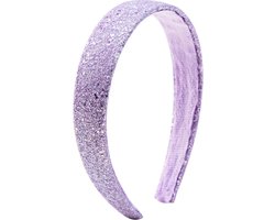 Glitter Haarband / Diadeem - Paars / Purple | Polyester / Plastic | Fashion Favorite
