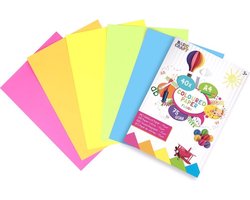 Glitterpapier A4 | 8 verschillende kleuren | 150 gram | Kerstkleuren | Versier je kerstkaart | knutselen voor kinderen