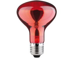 Gloeilamp Infrarood E27 230V 26lm 60W 1500K Rood
