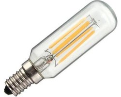Gloeilicht LED Afzuigkap / buislamp T25x85 mm 4W = 40W  kleine fitting E14 2200K Niet dimbaar Helder WASEMKAP