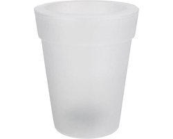 Glow in the dark bloempot op zonne-energie voor buiten - verlichte led-plantenpotten - tuindecoratie met kleine potten