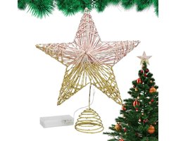 Glow Kerstboom Ster Bovenstuk Decoratie | Winter Vakantie Huis Feest Tafel Buitenshuis - Studio Kinderkamer Deur Woonkamer.