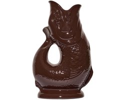 Gluckigluck waterkaraf met 'gluck-gluck'-geluid 1,2 l XL cacao