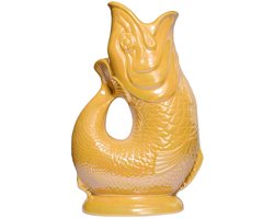 Gluckigluck waterkaraf met 'gluck-gluck'-geluid 1,2 l XL glanzend geel