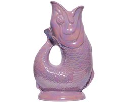 Gluckigluck waterkaraf met "gluck-gluck"-geluid 1,2 l XL Lila glanzend