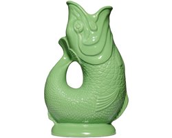 Gluckigluck waterkaraf met 'glug-glug'-geluid 1,2 l XL appelgroen