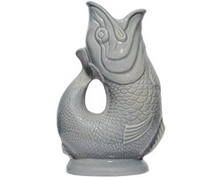 Gluckigluck waterkaraf met 'glug-glug'-geluid 1,2 l XL donkergrijs