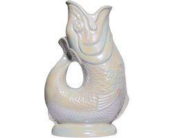 Gluckigluck waterkaraf met 'glug-glug'-geluid 1,2 l XL parelmoer glanzend