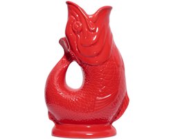 Gluckigluck waterkaraf met "gluk-gluk"-geluid 1,2 l XL rood