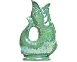 Gluckigluck waterkaraf met 'gluk-gluk'-geluid 1,2 l XL zeegrasgroen glanzend