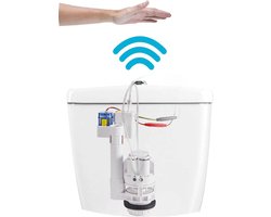 Go by Van Marcke infrarood sensor gestuurde spoelknop voor in duoblokreservoir spoeling 3/6 liter chroom