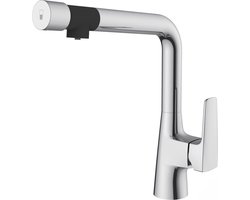 GO by Van Marcke Spirit keukenmengkraan met aparte leiding voor gefilterd water chroom