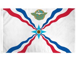 Go Go Gadget - Assyrische Vlag - 90x150cm