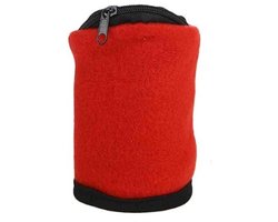 Go Go Gadget - Pols portemonnee - Zweetband met rits - Rood/ Zwart