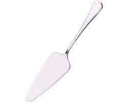 Go Go Gadget - Taartschep - Keuken accessoire - Taartmes - Kartelrand - 22 cm - RVS - Zilverkleurig - 1 stuk