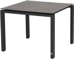 Goa dining tuintafel 95x95xH75 cm aluminium Slate antraciet 4 Seasons Outdoor
