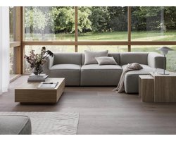 Goba Salontafel Eiken | Bruin | Hout
