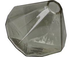 Goebel - Accessoires | Vaas Diamond grey 14 | Glas - 14cm