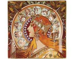 Goebel - Alphonse Mucha | Schaal Sterrenbeeld | Porselein - 16cm