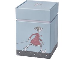Goebel - Barbara Freundlieb | Theedoos Die sind doch alle verrückt | Metaal - 11cm - bewaardoos