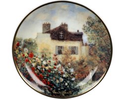 Goebel® - Claude Monet | Sier Schoteltje "Het kunstenaarshuis" | Kunst, Artis Orbis