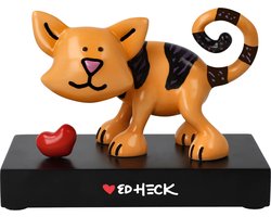 Goebel - Ed Heck | Decoratief beeld / figuur Love Cat 17 | Porselein - kat - 17cm