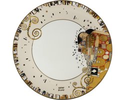 Goebel - Gustav Klimt | Decoratief bord De vervulling | Porselein - 23cm - met echt goud