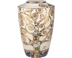 Goebel - Gustav Klimt | Vaas De Levensboom 41 | Artis Orbis - porselein - 41cm - Limited Edition - met echt goud