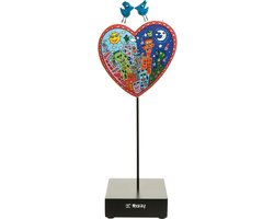 Goebel - James Rizzi | Decoratief beeld / figuur Love in the Heart of City 27 | Porselein - 27cm - Pop Art