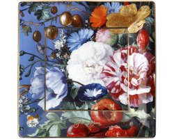 Goebel® - Jan Davidsz de Heem | Decoratieve Schaal "Zomerbloemen" | Porselein, 12cm