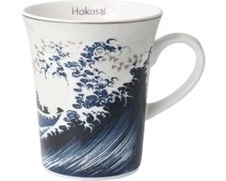Goebel® - Katsushika Hokusai | Koffie / Thee beker to go "De grote golf" | Artis Orbis, 500ml